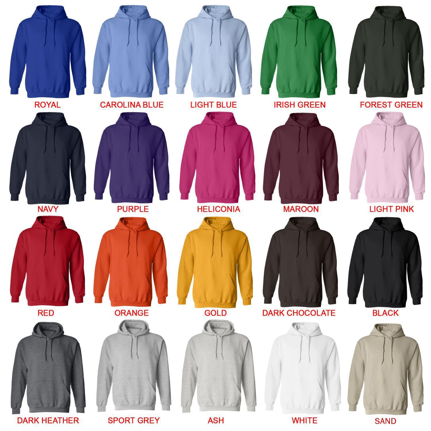 hoodie color chart - Giggly Squad Shop