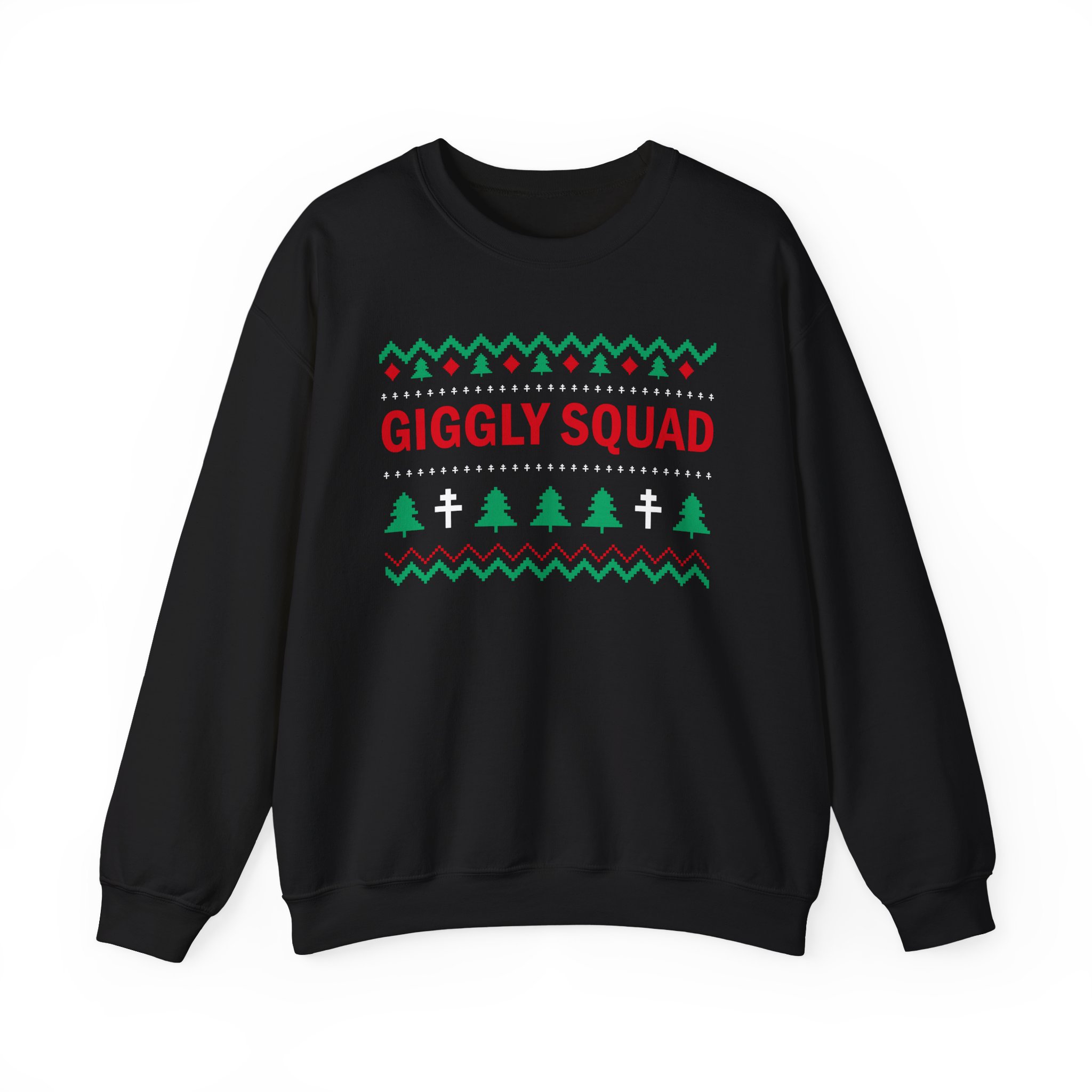 Giggly Squad Christmas Design Sweatshirt