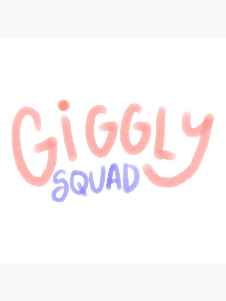 Giggly Squad Comedy Duo Style Throw Pillow - Image 2