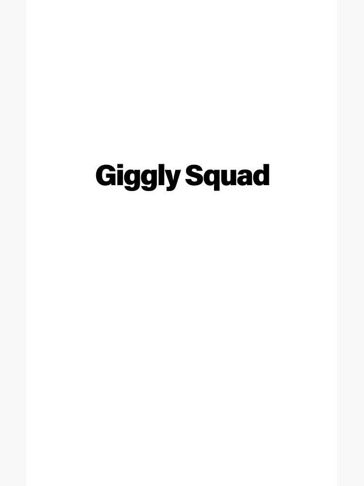 Giggly Squad Comedy Duo Style Shower Curtain - Image 2