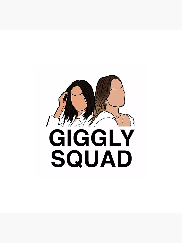 Giggly Squad Minimal Podcast Design Tapestry - Image 2