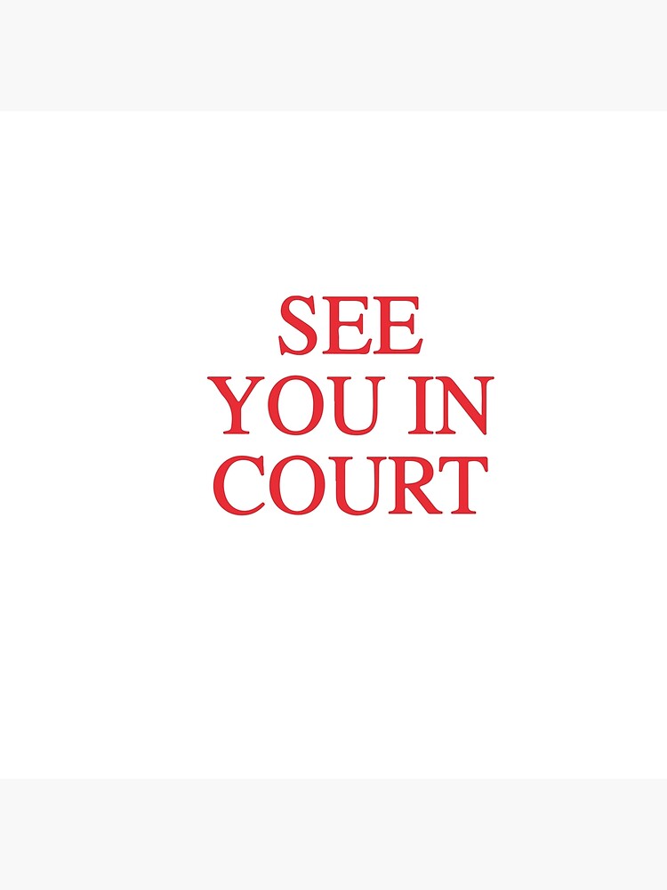 Giggly Squad Podcast See You In Court Tapestry - Image 2