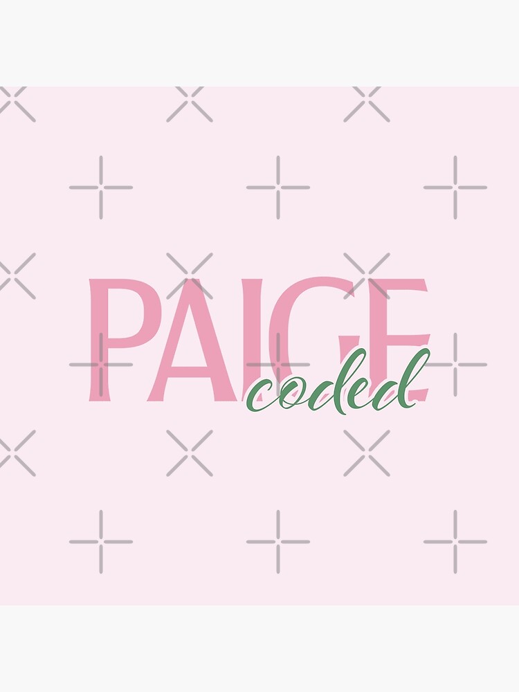 Paige Coded Giggly Squad Aesthetic Tapestry - Image 2
