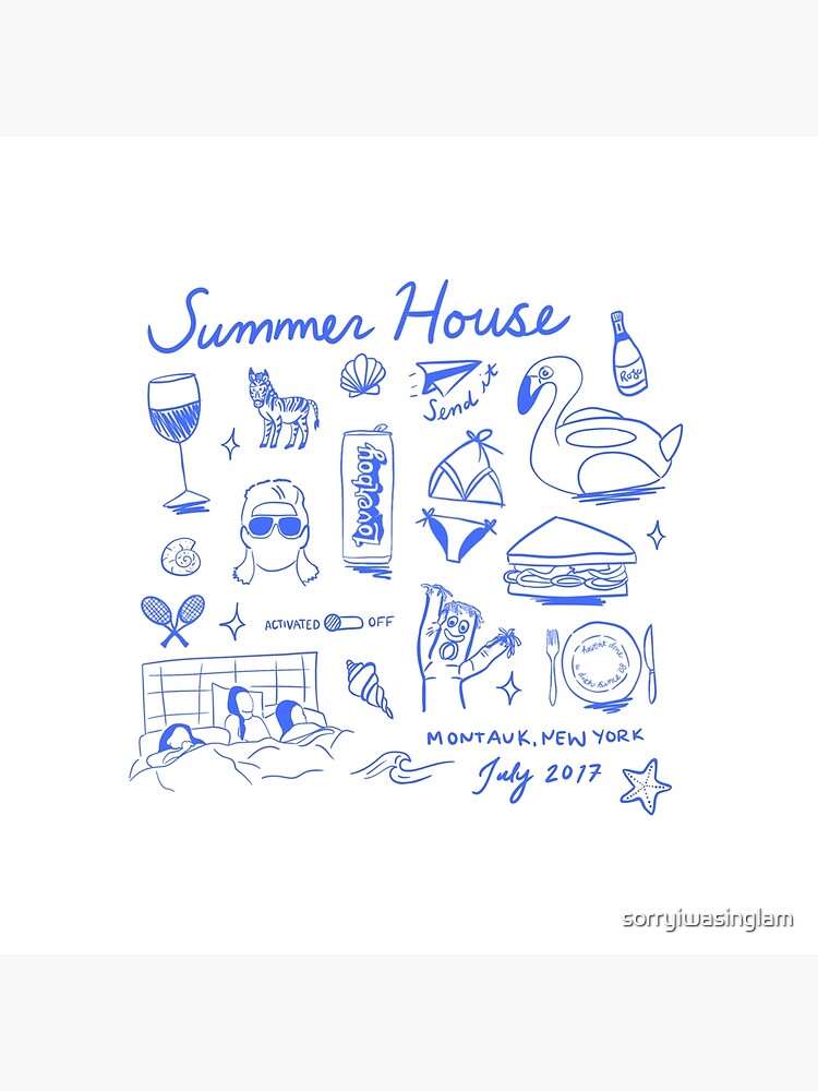Summer House Montauk Hamptons Bravo Tapestry - Image 2