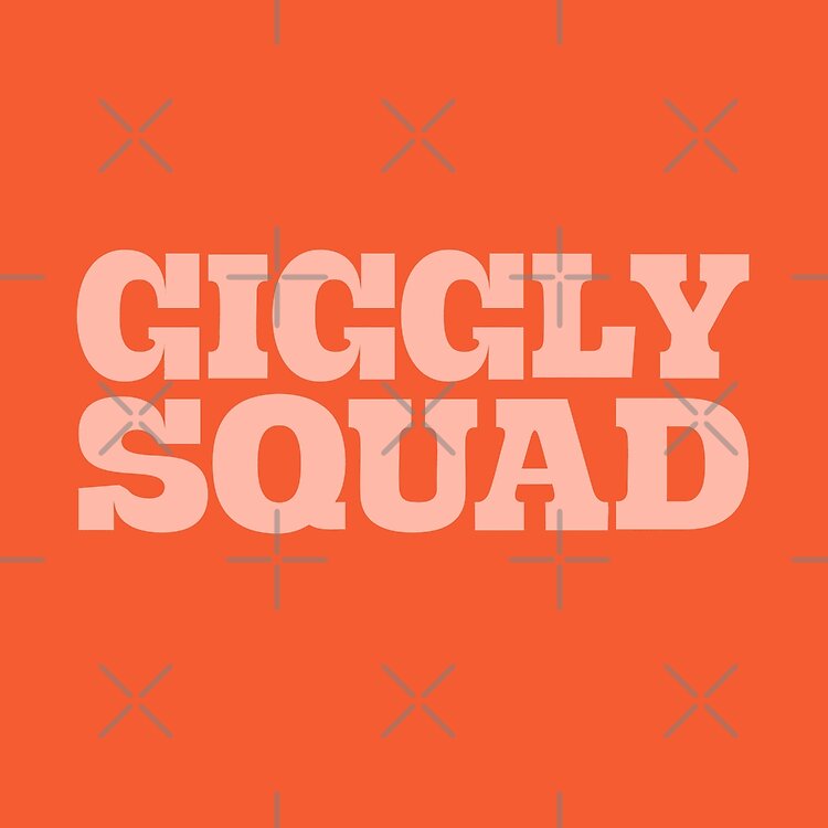 Giggly Squad Podcast Orange Style Tote Bag - Image 2