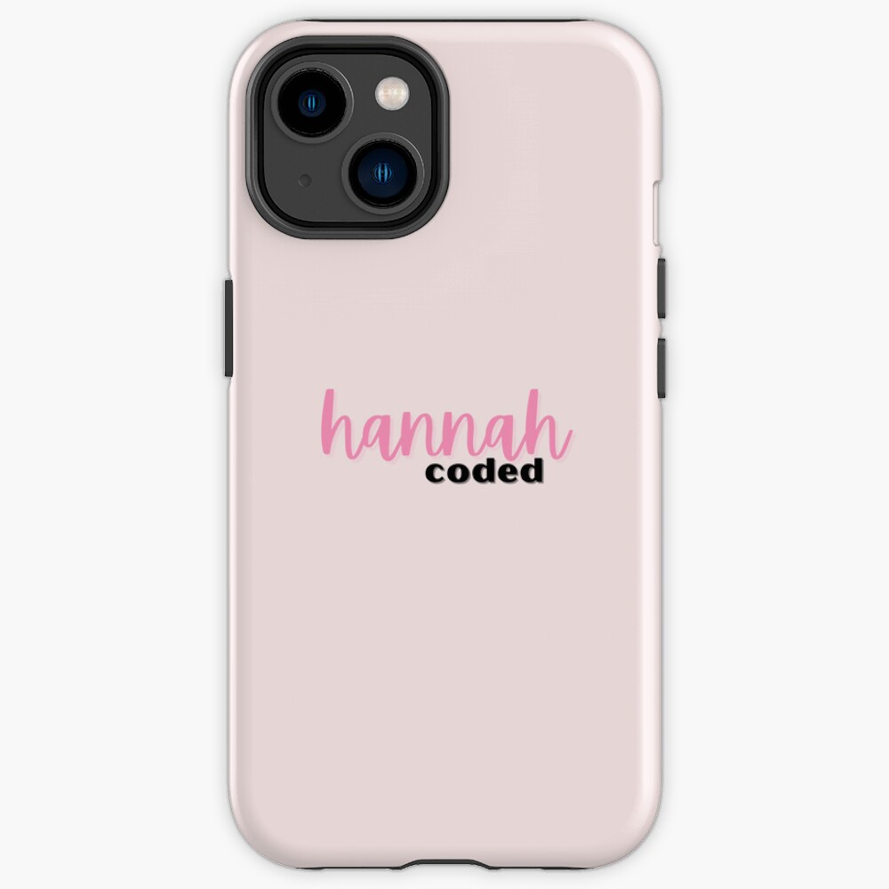 Hannah Berner Coded Giggly Squad Iphone Case