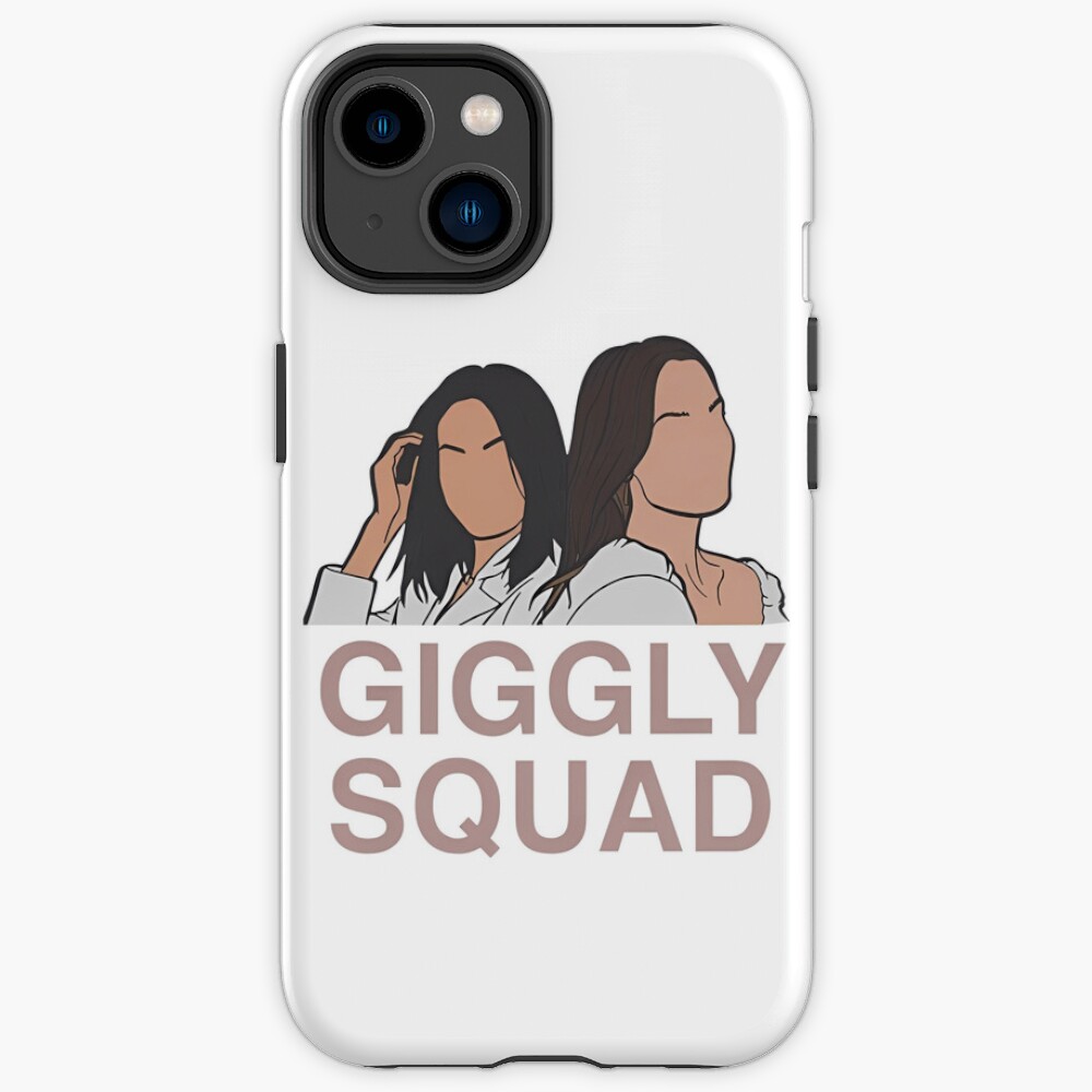 Giggly Squad Modern Podcast Style Iphone Case