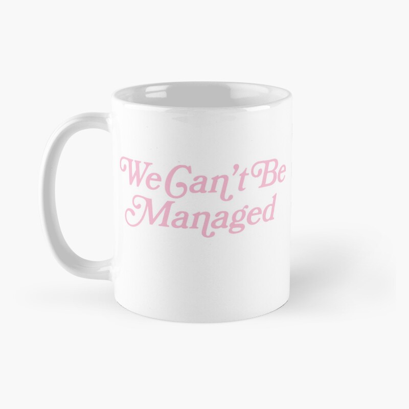 Giggly Squad Minimal Podcast Design Mug - Image 2