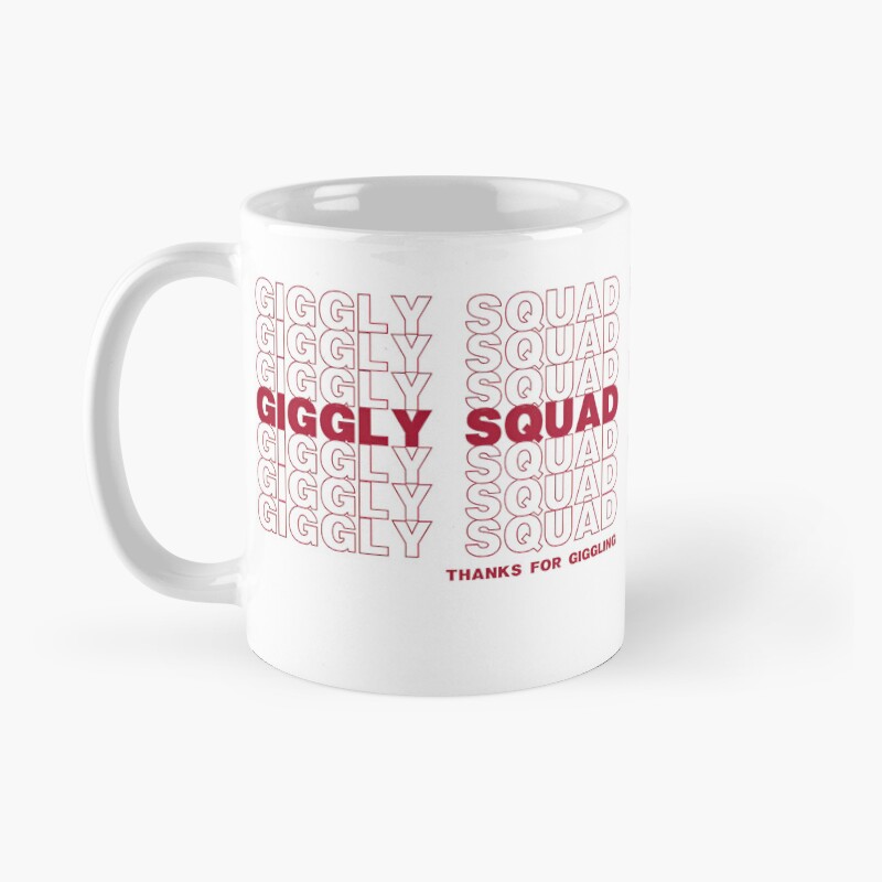 Giggly Squad Vintage Podcast Vibes Mug - Image 2