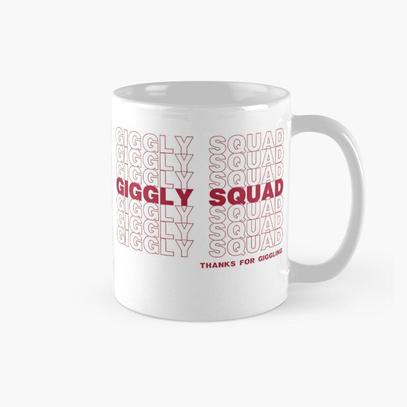Giggly Squad Vintage Podcast Vibes Mug