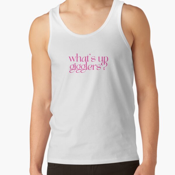 What’s Up Gigglers Podcast Quote Tank Top - Image 2