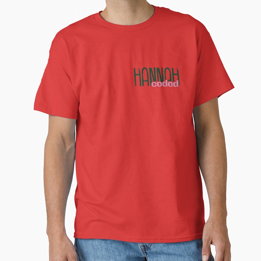 Hannah Coded Giggly Squad Classic T-shirt - Image 6