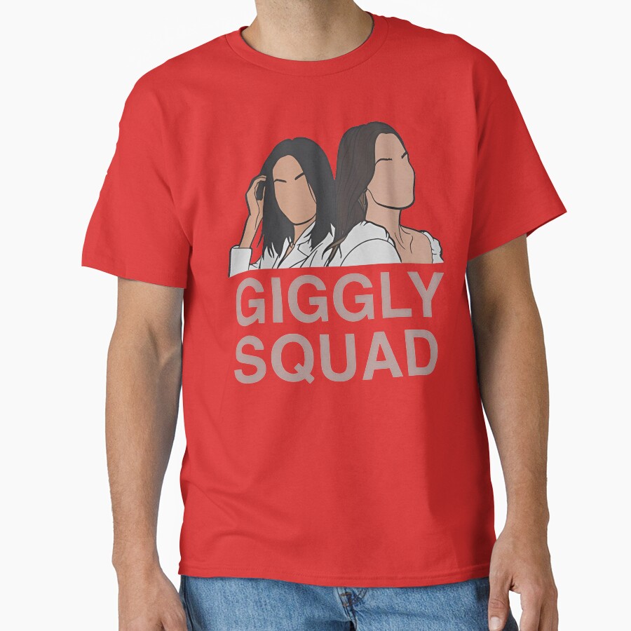 Giggly Squad Comedy Podcast Style T-shirt - Image 5
