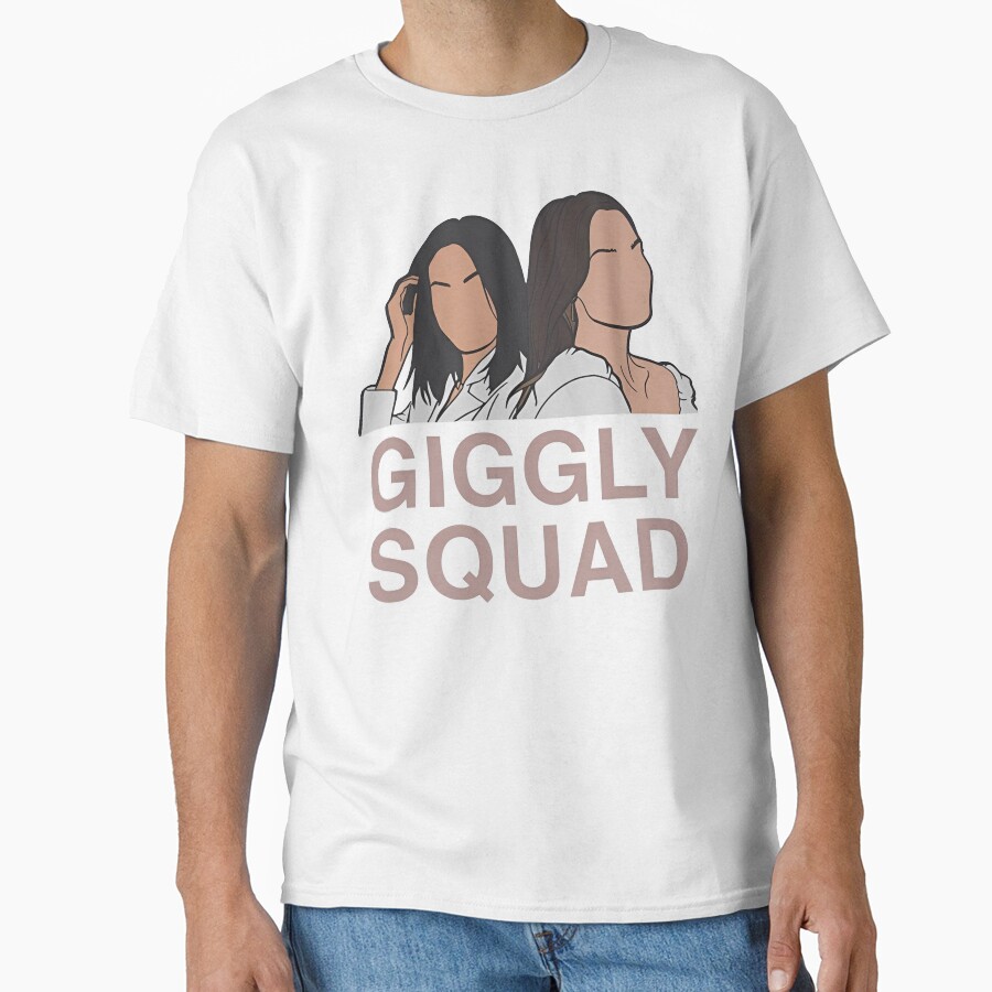 Giggly Squad Comedy Podcast Style T-shirt