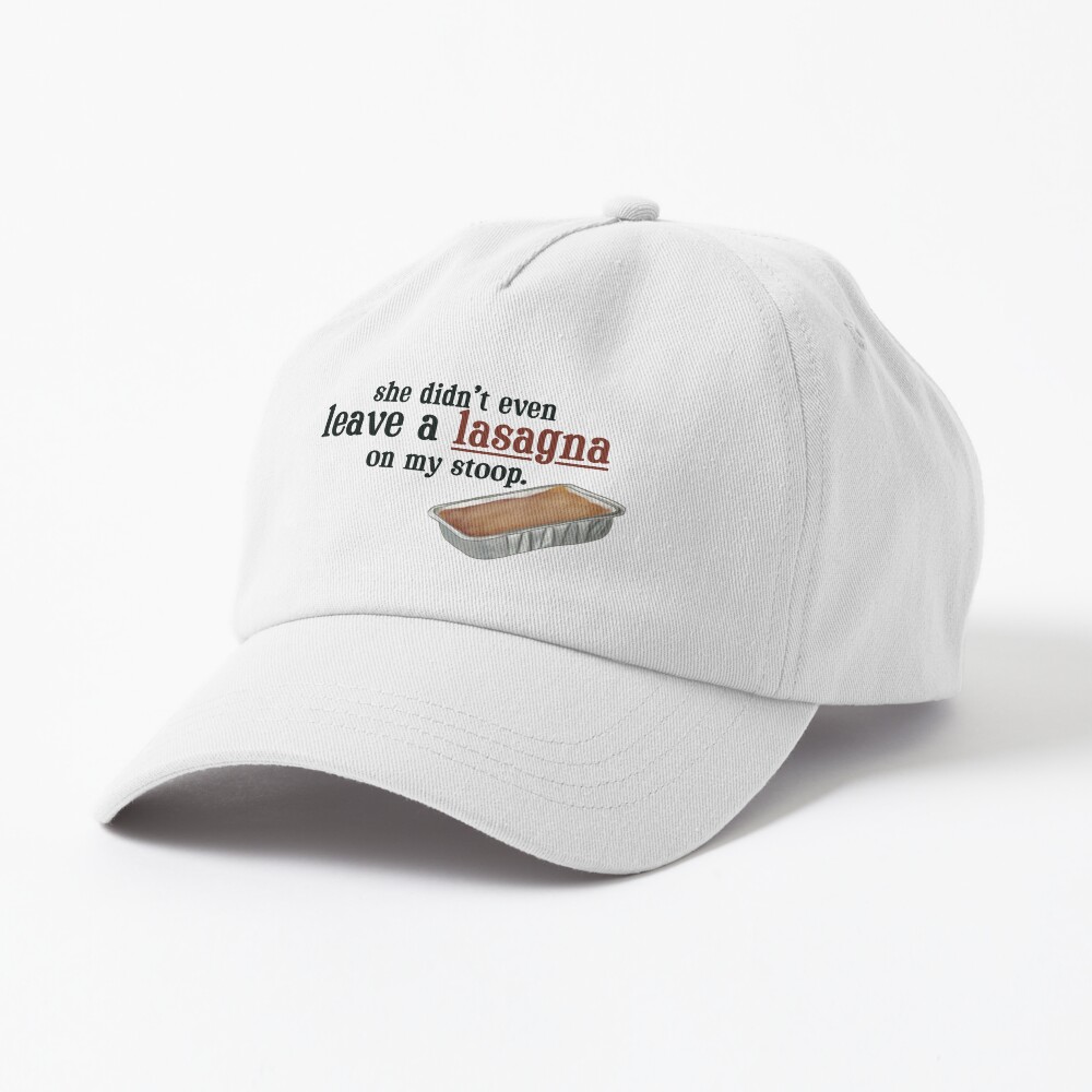 Lasagna On My Stoop Podcast Quote Hat