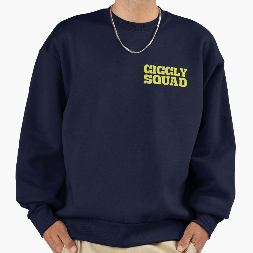 Giggly Squad Podcast Green Edition Sweatshirt - Image 5