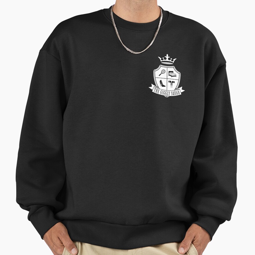 Giggly Squad Crest Black Edition Sweatshirt - Image 3
