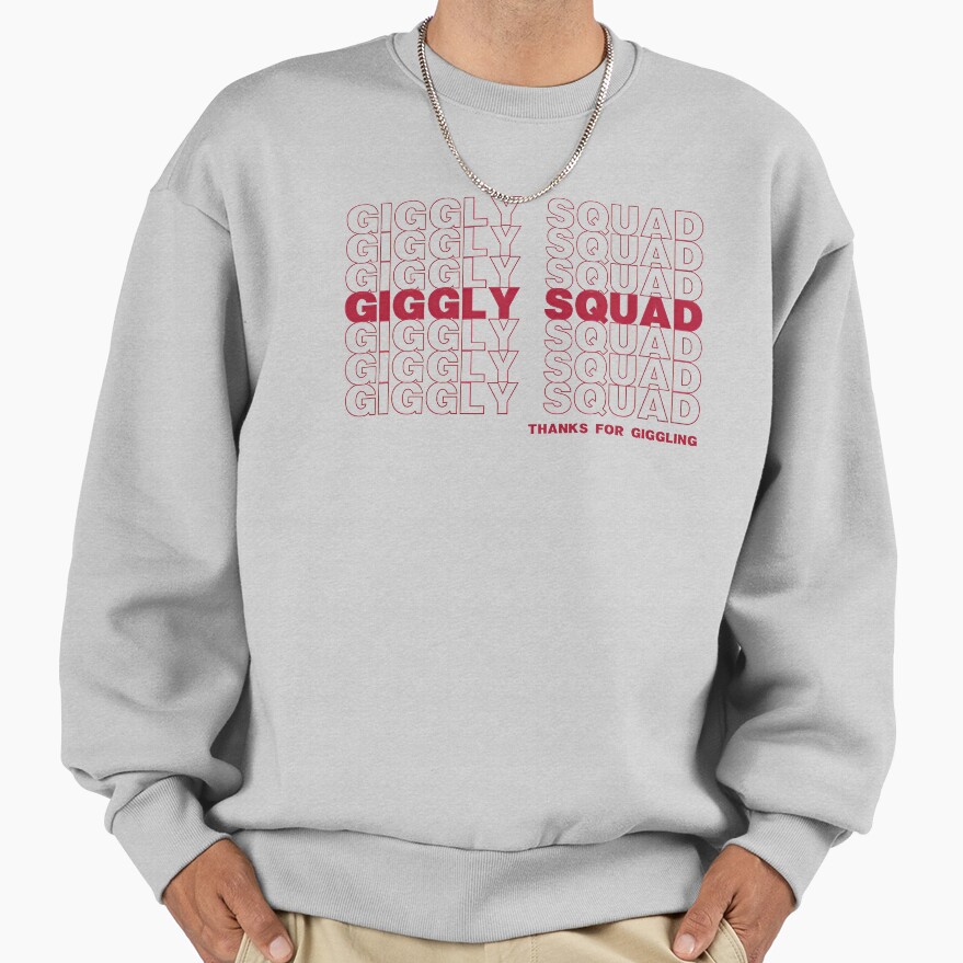 Giggly Squad Vintage Podcast Vibes Sweatshirt - Image 5