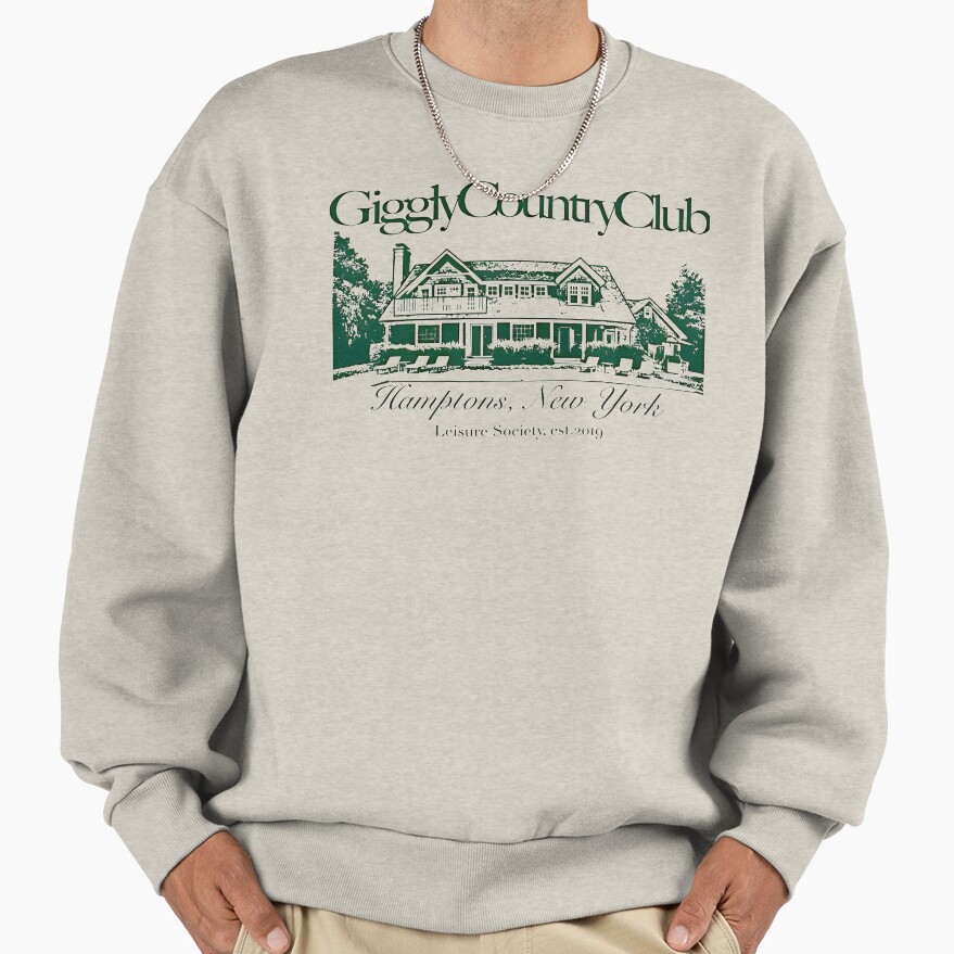 Giggly Squad Modern Country Club Sweatshirt - Image 2