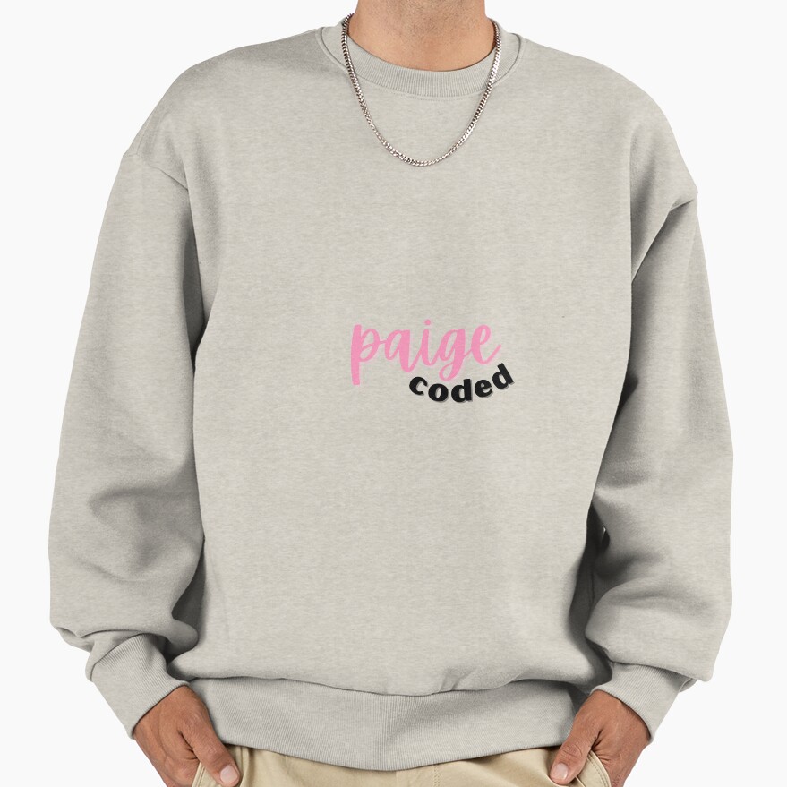 Paige Desorbo Coded Giggly Squad Sweatshirt