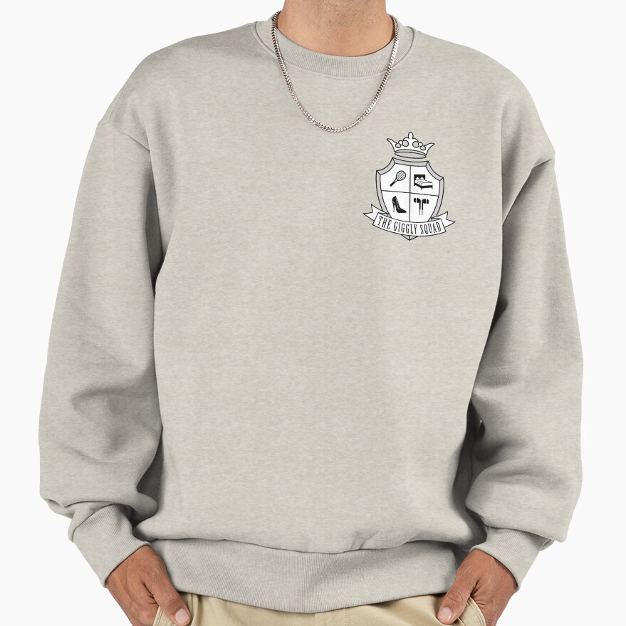 Giggly Squad Crest Black Edition Sweatshirt - Image 4