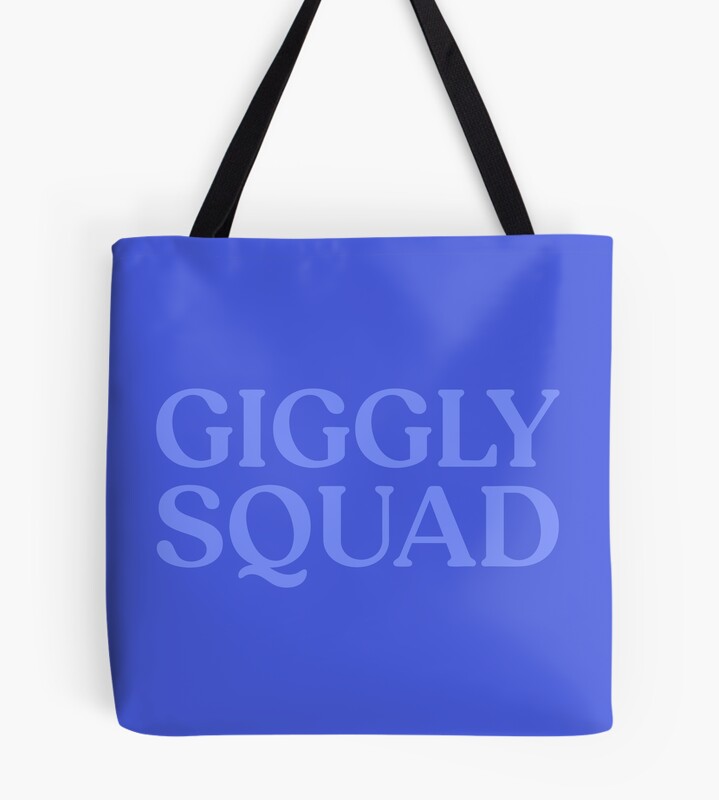 Giggly Squad Podcast Vibes Tote Bag
