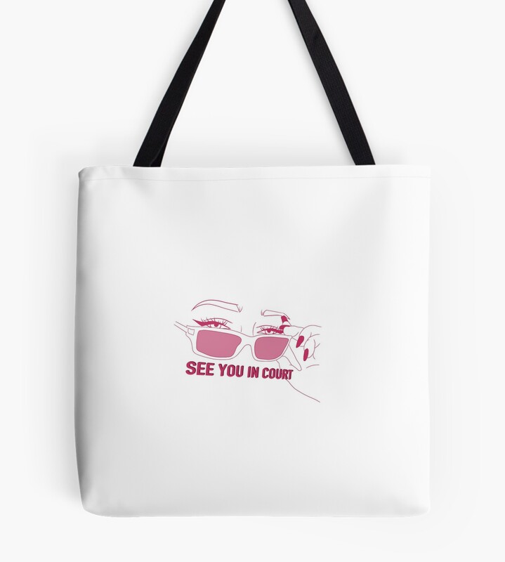 See You In Court Podcast Energy Tote Bag