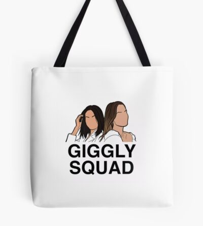 Giggly Squad Minimal Podcast Design Tote Bag
