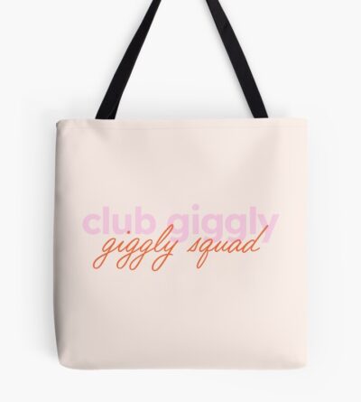 Club Giggly Pink Podcast Style Tote Bag