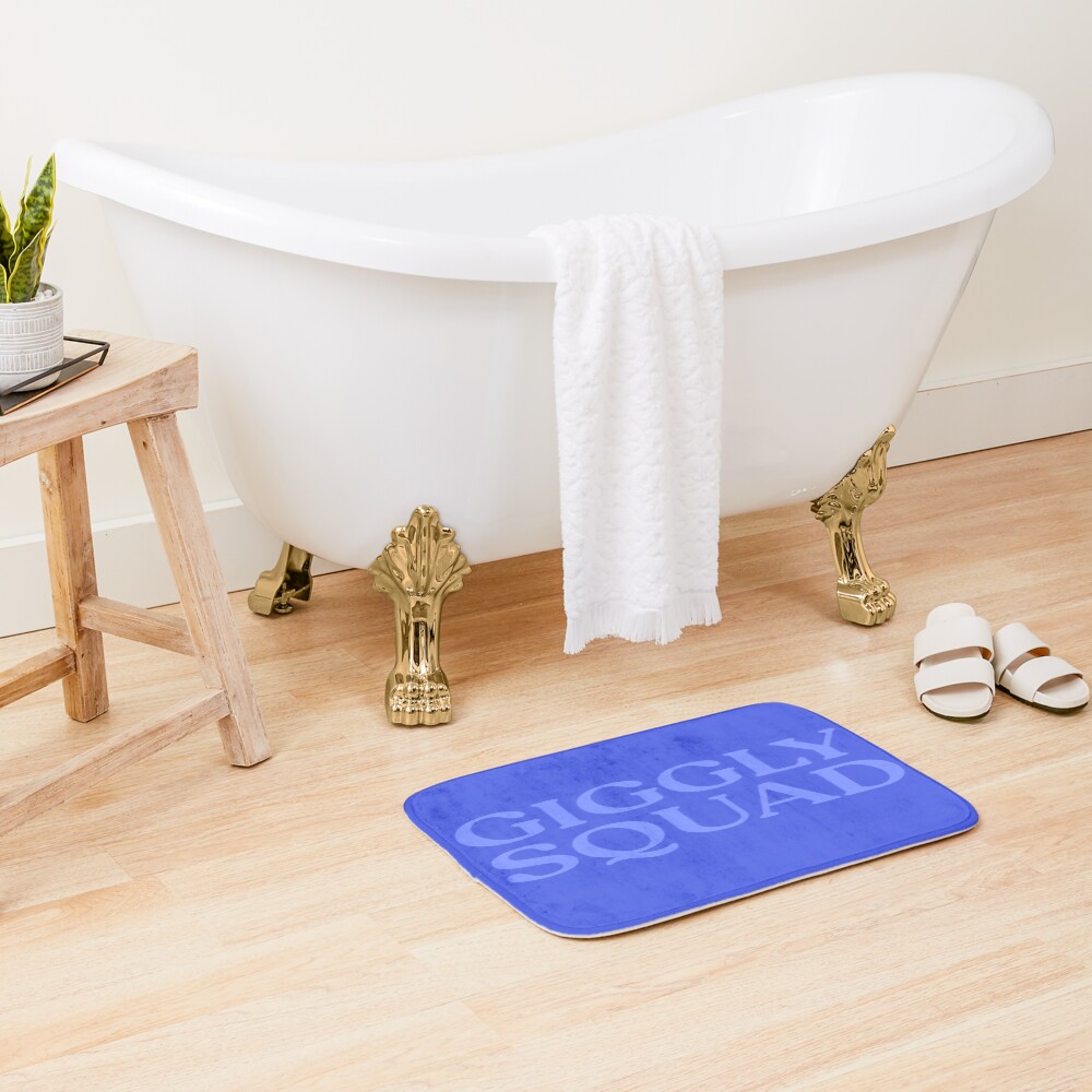 Giggly Squad Podcast Vibes Bath Mat - Image 2