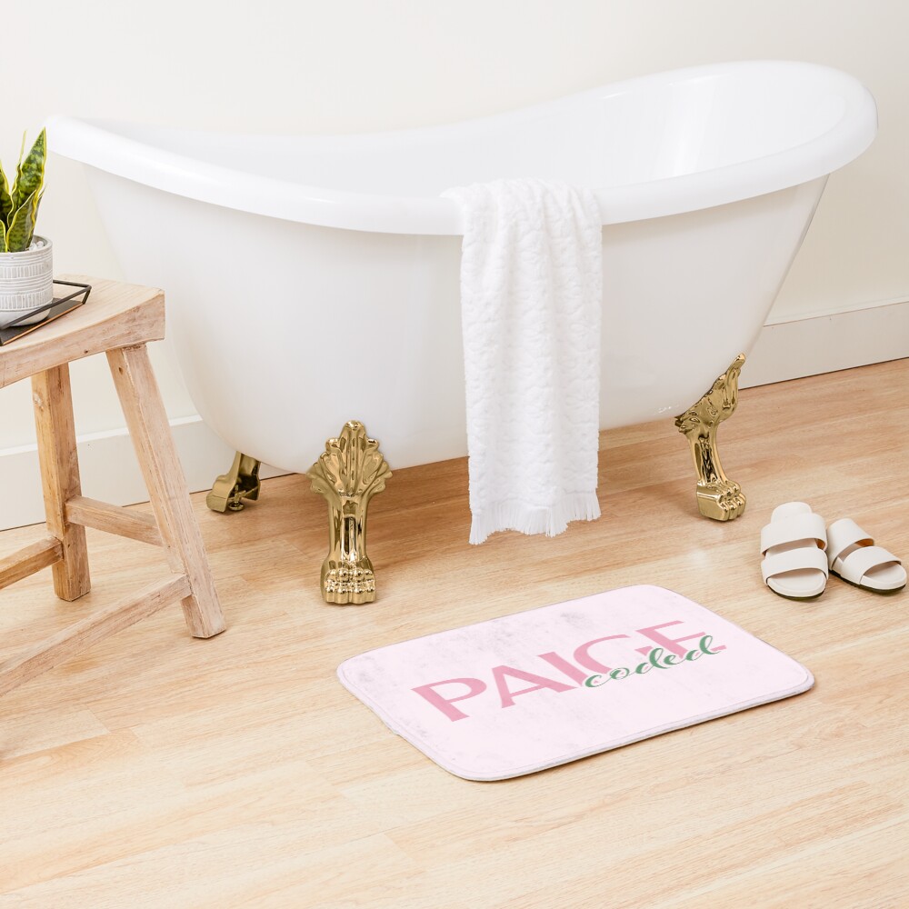 Paige Coded Giggly Squad Aesthetic Bath Mat - Image 2