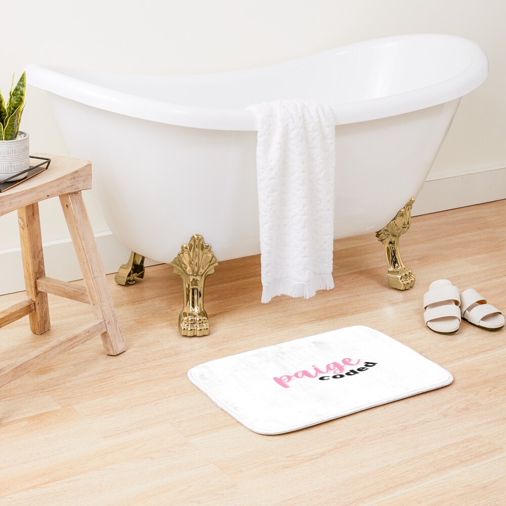 Paige Desorbo Coded Giggly Squad Bath Mat - Image 2