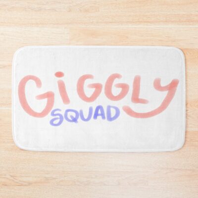 Giggly Squad Comedy Duo Style Bath Mat