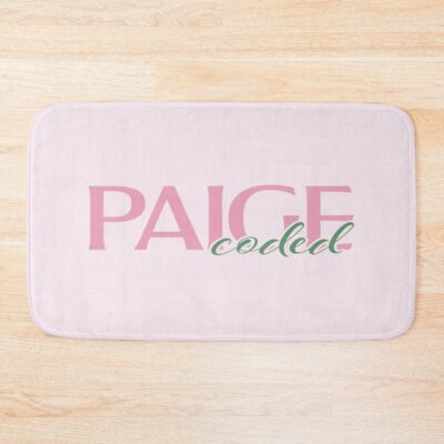 Paige Coded Giggly Squad Aesthetic Bath Mat