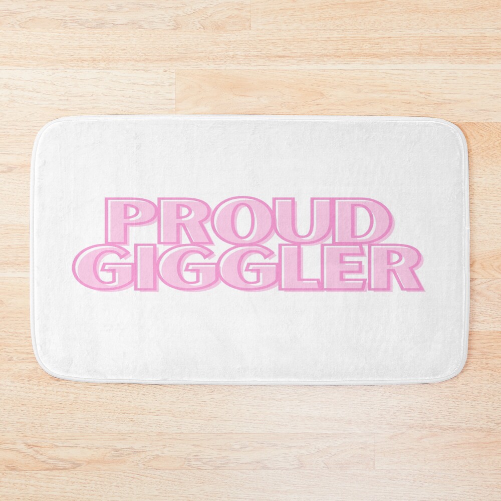What’s Up Gigglers Podcast Bath Mat