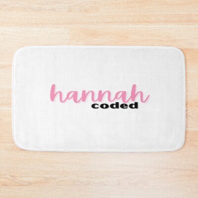 Hannah Berner Coded Giggly Squad Bath Mat
