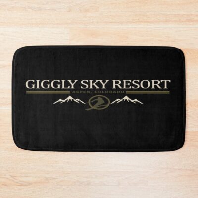 Giggly Squad Retro Comedy Vibes Bath Mat