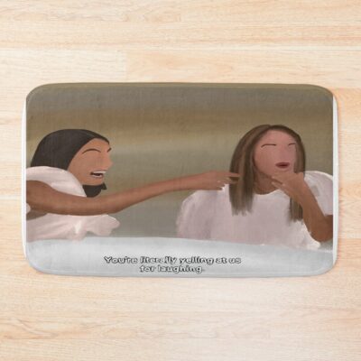Giggly Squad Original Podcast Cartoon Bath Mat