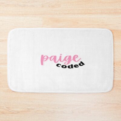 Paige Desorbo Coded Giggly Squad Bath Mat