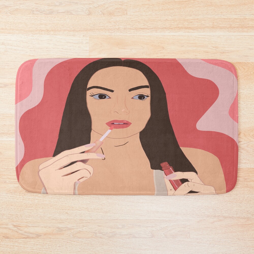 Funny Paige Desorbo Summer House Bath Mat