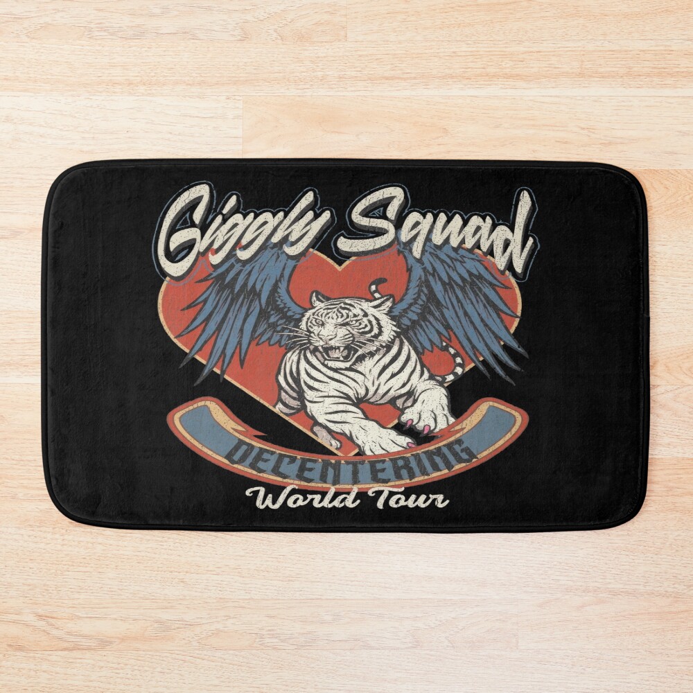 Giggly Squad Decentering World Tour Bath Mat