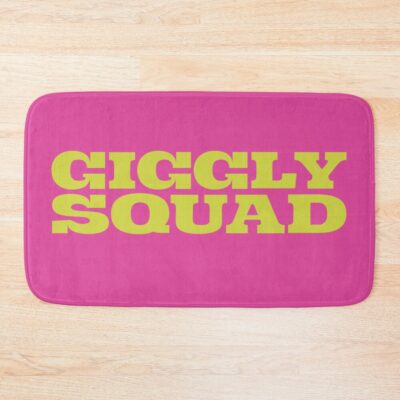 Giggly Squad Podcast Pink Edition Bath Mat