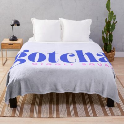 Gotcha Paige Desorbo Giggly Squad Throw Blanket