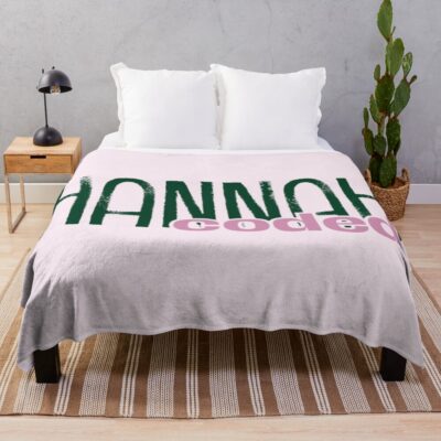 Hannah Coded Giggly Squad Unique Throw Blanket