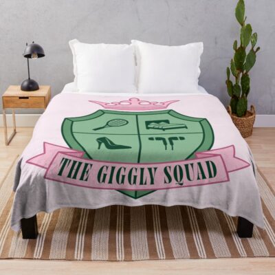 Giggly Squad Crest Edition Throw Blanket