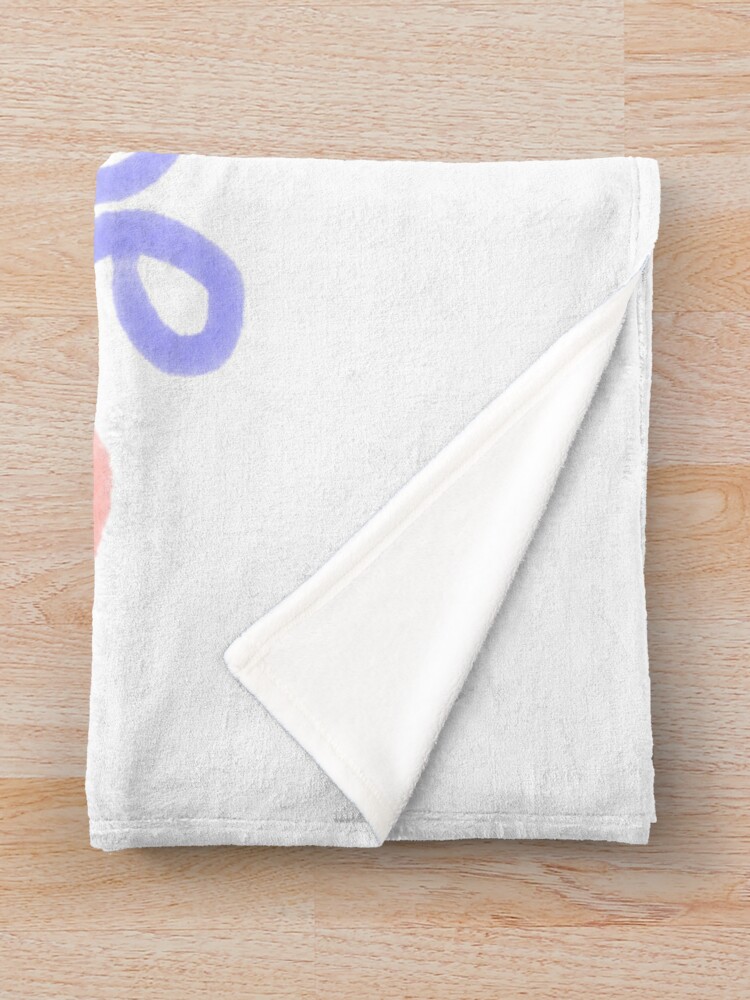 Giggly Squad Comedy Duo Style Throw Blanket - Image 2