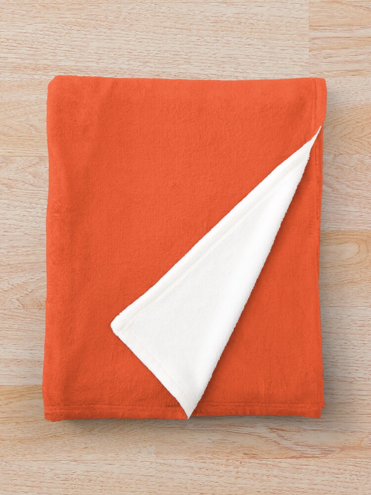 Giggly Squad Podcast Orange Style Throw Blanket - Image 2