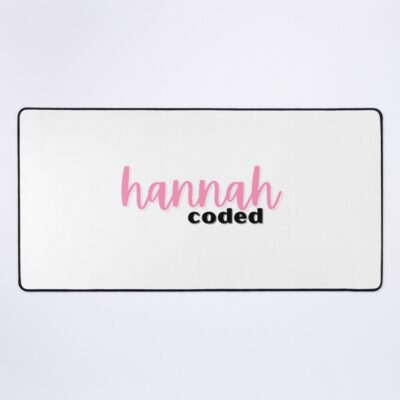 Hannah Berner Coded Giggly Squad Mouse Pad