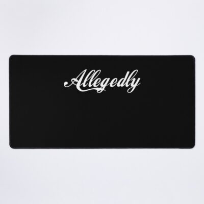 Allegedly Giggly Squad Minimal Podcast Mouse Pad