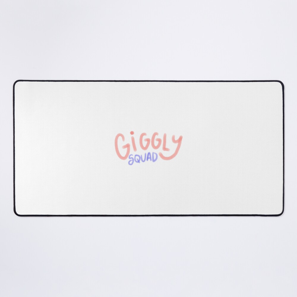 Giggly Squad Podcast Graphic Mouse Pad